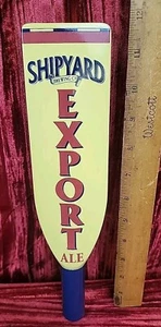 SHIPYARD EXPORT ALE BREWING CO. USED Beer Tap Draft Heavy Handle Bar Pub - Picture 1 of 11