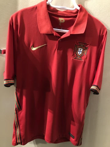 Portugal Home Football Soccer Shirt Medium Nike Euro 2020 Ronaldo Cover