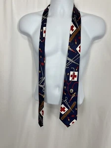 Corbata para hombre Steven Harris hecha a mano 60”x 3,75” MÉDICA 100 % poliéster. ¡GRAN REGALO! - Imagen 1 de 10