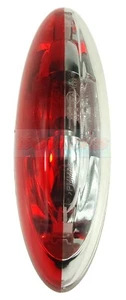 JOKON SPL2010 CHROME RED WHITE CLEAR SIDE MARKER LAMP LIGHT CARAVAN MOTORHOME - Picture 1 of 2