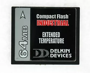 Cullmann Geräte 64MB Industrie Verlängerte Temp Compactflash CFX064E121-DAAA000 - Bild 1 von 2
