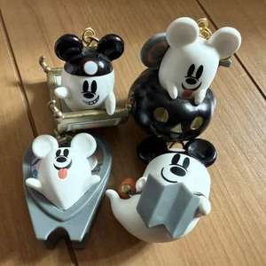 Disneyland Geist Mickey Maus Halloween Mini Charm Set Tokio Japan Parks Kostenloser Versand - Bild 1 von 1