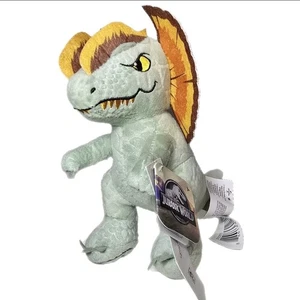 Jurassic World Dilophosaurus Dinosaur Plush Dino 7" by Just Play NEW with TAGS - Picture 1 of 13