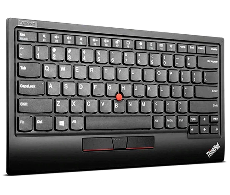 Lenovo ThinkPad TrackPoint Keyboard II (US English) - Wired/Wireless - Bluetooth - Image 1 of 1