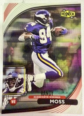 🔥 1999 UD Ionix Randy Moss –  2nd Year Card of NFL’s Deep Threat Legend🔥 - Image 1 of 2