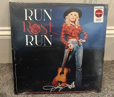 Dolly Parton - Run Rose Run Limited Edition Translucent Green Vinyl LP SEE DISCR - Image 1 of 4