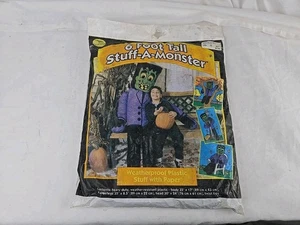 Roba alta 6 piedi Halloween vintage - un mostro nuovo NOS 1997 - Foto 1 di 7