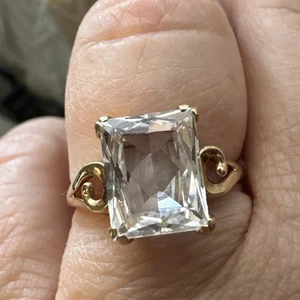Vintage 10k yellow gold size 6.5 DB - Picture 1 of 13