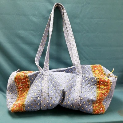 Bolso de Lona de Viaje Grande Acolchado Azul Francés Vera Bradley De Colección  Foto 1 de 4