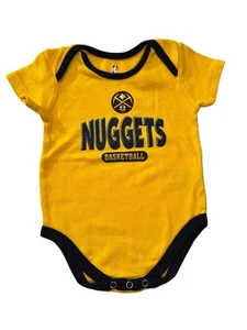 NBA Denver Nuggets Baby One Piece Bodysuit Size 12 Mos - Picture 1 of 3