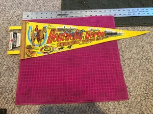 Vintage Kentucky Derby PENNANT Louisville HORSE RACING Churchill Downs SHIP FAST - Picture 1 of 4
