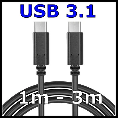 USB 3.1 Type-C Male to USB C Male Sync PD Charging Cable Type C for MacBook Pro - image 1 of 4