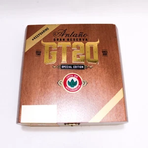 Antano Gran Toro GT20 Special Edition Empty Wood Cigar Box 7.25" x 7" x 2.5" - Picture 1 of 6