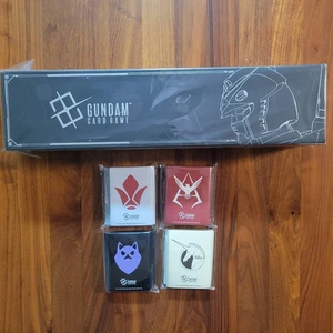 Gundam Card Game Official Goods Set 01 Official Sleeve EX set of 5 BADAI JAPAN - Picture 1 of 7