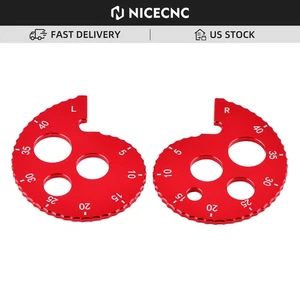 Rear Axle Chain Adjusters For Honda CRF150F CRF230F 2003-2017 CRF250F 2019-2021 - Foto 1 di 5