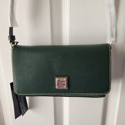 Dooney & Bourke Saffiano Leather Betsy Crossbody bag -Manufacturer Color Ivy NWT - Image 1 of 4