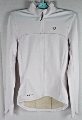 Chaqueta de ciclismo térmica con cremallera completa Pearl Izumi para mujer serie M Elite blanca 4985 Foto 1 de 4