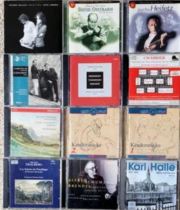Classical Music CDs (Piano, Cello & Violin) X 12 Job Lot Bundle - Picture 1 of 3