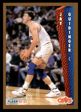 1992 Fleer Jay Guidinger #318 Cleveland Cavaliers  Rookie NBA Basketball