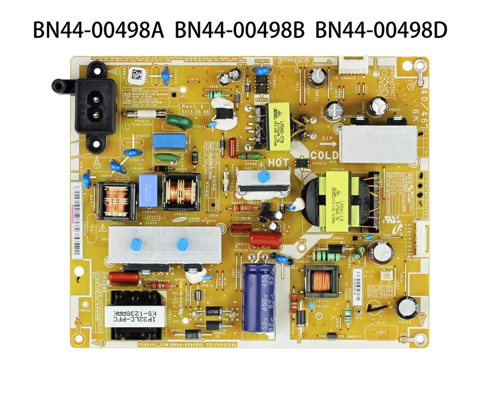 BN44-00498A BN44-00498B BN44-00498D POWER para pantalla UA40EH5000R UA40EH5300R Foto 1 de 4