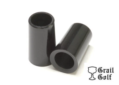 LOTE DE FÉRULAS DE HIERRO PUNTA CÓNICA NEGRA PREMIUM GRAIL GOLF .355 .87" .560OD CALIDAD Foto 1 de 2