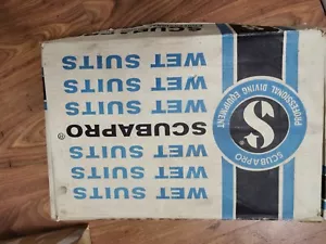 Vintage Scubapro Diver Wetsuit + Gloves - Picture 1 of 3