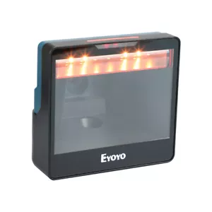 Eyoyo Omnidirectional Desktop 2D Barcode Scanner 1D QR Reader USB Wired Fit Mac - Picture 1 of 12