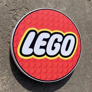 LEGO LED ILLUMINATED LIGHT UP WALL SIGN LIGHTBOX KIDS ROOM DISPLAY TOYS TECHNIC - Picture 1 of 18