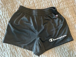 Girls Champion Black Athletic Shorts Size XL - Picture 1 of 3