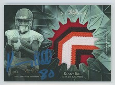 Kenny Bell 2015 Topps Diamond RC Auto /50 4 Color Jersey #RAJP-KB