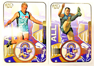 2005 SELECT AFL DYNASTY ALL AUSTRALIAN TEAM CARD FULL TEAM SET-PORT ADELAIDE(2)