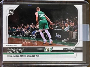 2024-25 Panini Instant NBA #420 Sam Hauser Boston Celtics - Picture 1 of 2
