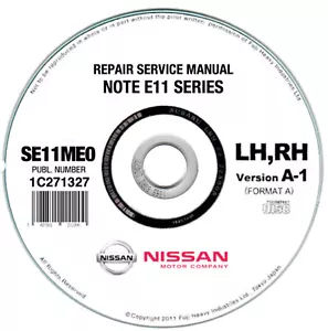 Nissan Note E11 (2006-2009) Manual De Taller En Cd - Imagen 1 de 6