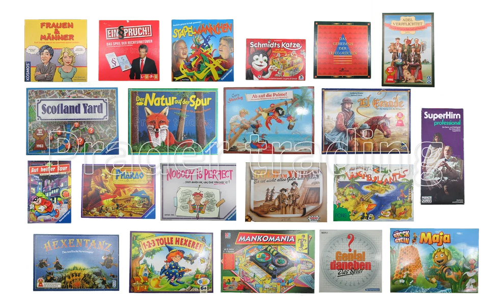 Verschiedene Brettspiele für je 10 Euro - vollständig inkl. Rechnung - Bild 1 von 1