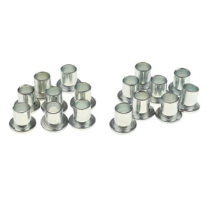 Set of 16 Pcs 8mm Iron Spacers for Roller Skate Wheels Center Bearing Bushing - Picture 1 of 7