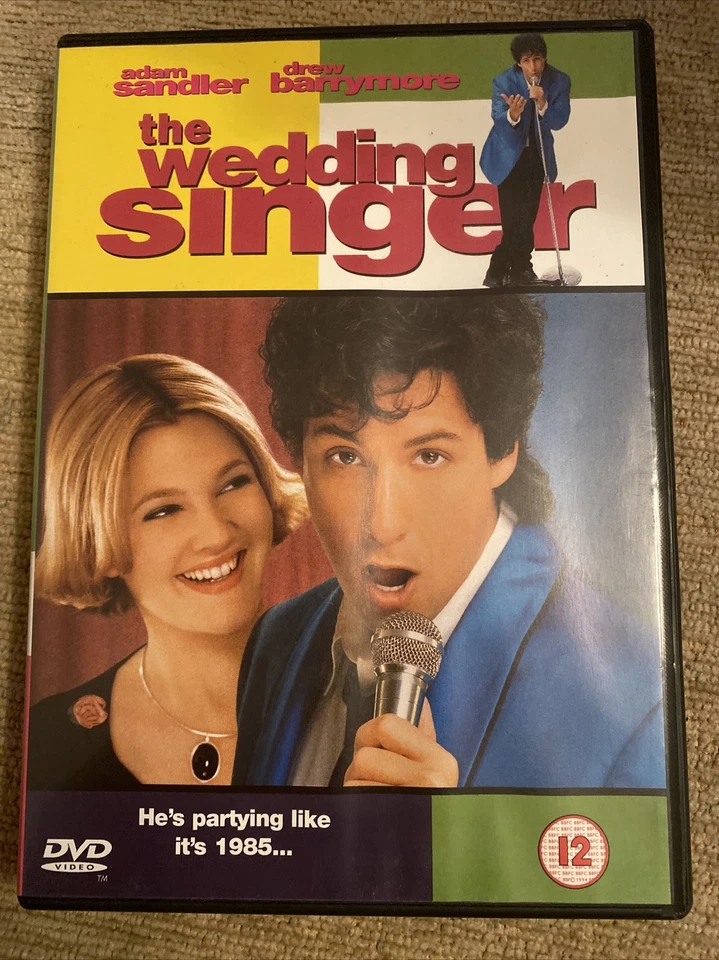 The Wedding Singer (DVD, 1999) Drew Barrymore Adam Sandler Cult Classic - Image 1 of 1