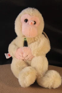 COKE International Bean Bag Plush Key Key the Snow Monkey Japan #0237  EUC  - Picture 1 of 7