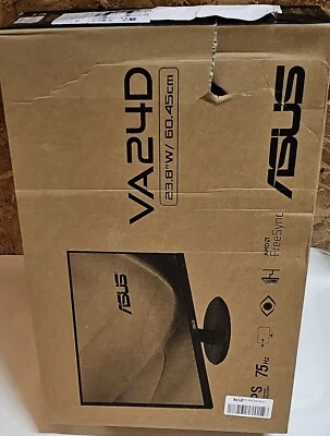 ASUS VA24DQ 24" (23.8" Viewable) Monitor, 1080P Full HD, 75Hz, IPS, Adaptive-Syn - Image 1 of 4