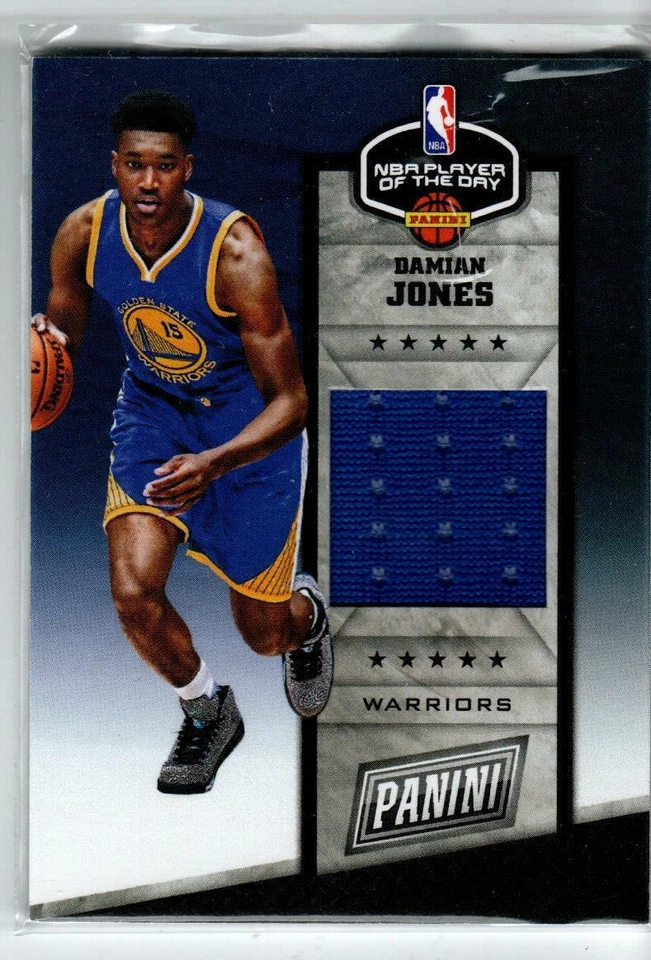 2017 Panini Player of the Day Rookie Memorabilia #10 Damian Jones (ref 145771) - Image 1 of 1