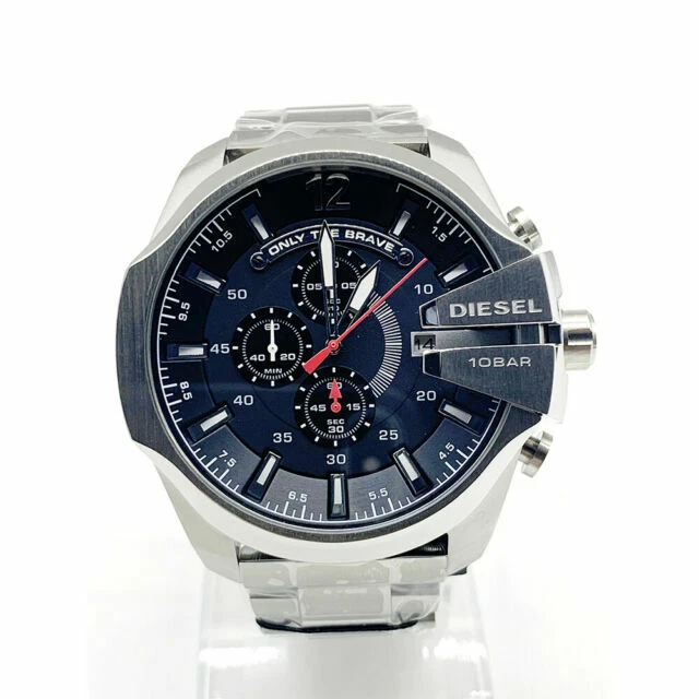 Diesel Chief DZ4308 Men's Wrist Watch - Silver