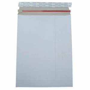 1000 x White A4 C4 Self Seal Board Mailers Envelopes With Tear Strip 229 x 324mm - Picture 1 of 1