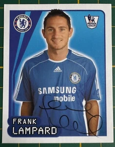Topps Merlin Premier League Frank LAMPARD 186 Chelsea Sticker 2007 2008 07 08 - Picture 1 of 2