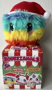 Squeezamals 2018 Holiday Blind Box Scented PUFFY FLUFF BALL Opened to ID Only - Picture 1 of 3