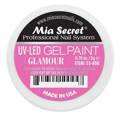 Mia Secret vernice gel UV-LED trendy GLAMOUR ottima per unghie acriliche - Immagine 1 di 3