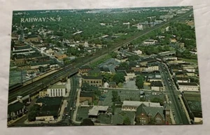Aerial View Rahway Union County, N.J. Postcard (J2) - Picture 1 of 2