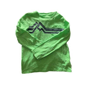 GAP Kids Neon Green Long Sleeve T-Shirt - Size XS - Picture 1 of 3