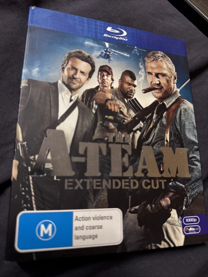 The A-Team - Extended Cut With Slipcase 2 Disc Blu Ray Region B Free Post - image 1 of 1