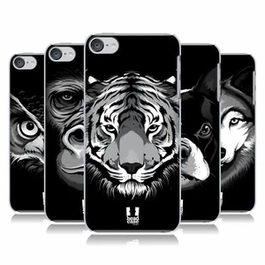 HEAD CASE DESIGNS FACE ILLUSTRATED 2 CASE & WALLPAPER FOR APPLE iPOD TOUCH MP3 - Picture 1 of 14