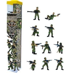 Plastoy - Military Commando 1 - Operation Jungle- 10 Figures Set - Soldiers - - Picture 1 of 1