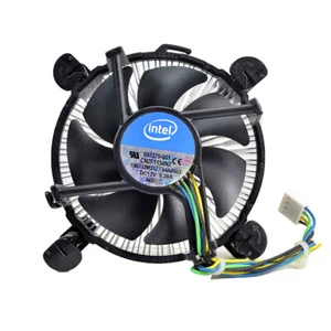 Intel CPU Kühler E97379-001 SOCKET 1150 1151 1155 SLIM 4-Pin-Anschluss - Bild 1 von 2
